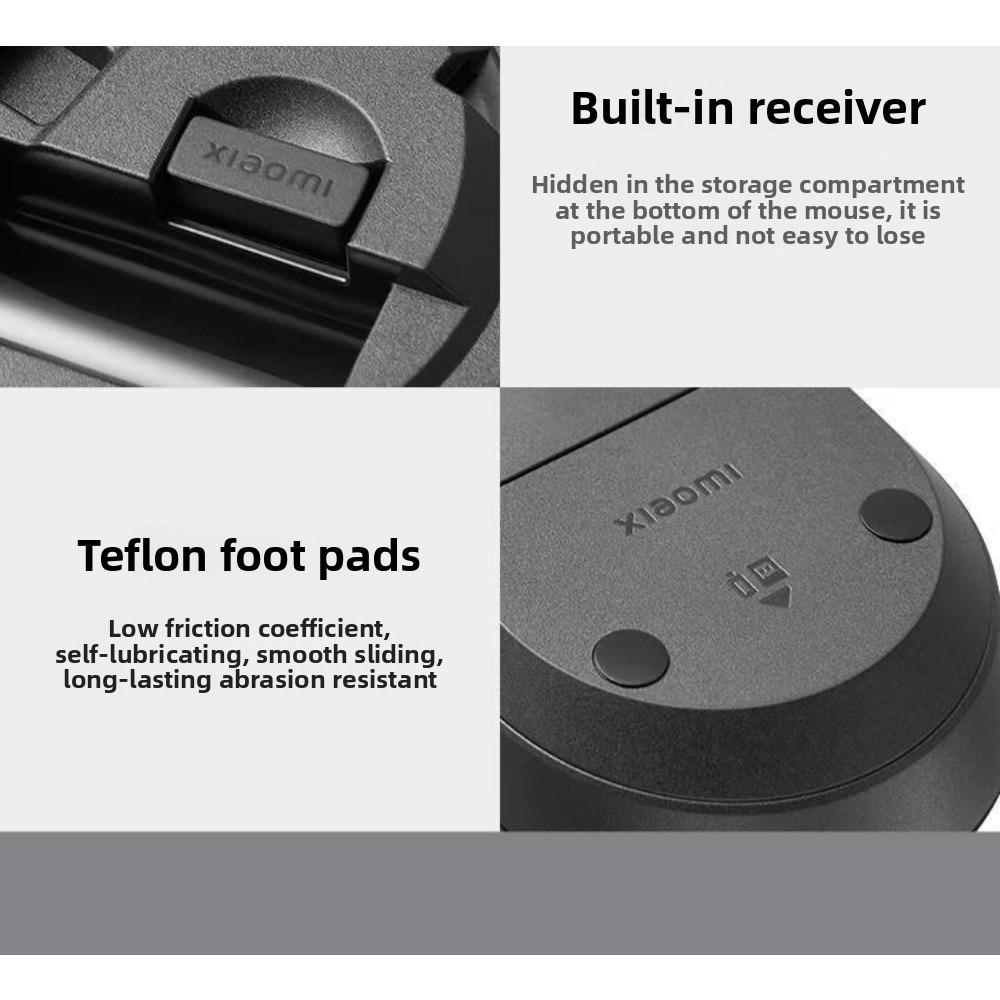 Xiaomi Wireless Mouse Lite 2 - Sleek and streamlined body with a comfortable grip. Office mouse with 2.4G wireless connection.
