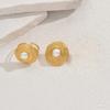Женские серьги-гвоздики Boho Gold All Match Pearl Roundel