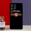 Модный Чехол-Футляр с Флагом Литвы Для Samsung Galaxy S25 Ultra S9 S10 S20 S21 S22 Plus S23 FE S24 Ultra Чехол для Телефона