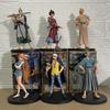 One Piece 17cm Anime Figure Luffy Zoro Chopper Yamato Nami Robin Anime Statue Action Figure Collection Model Kid Toy