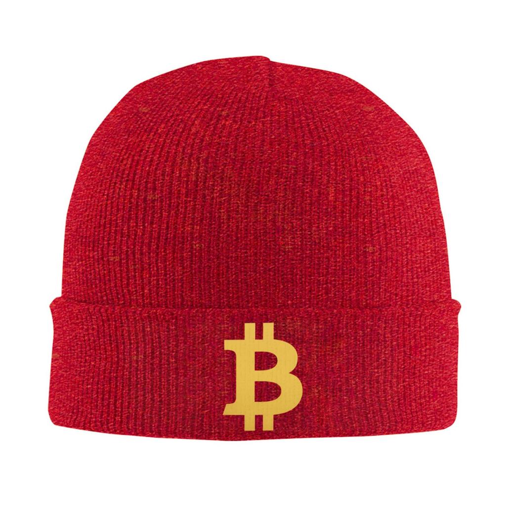 Шапки с принтом Bitcoin для водителей грузовиков, унисекс, эластичная вязаная шапка, зимние теплые шапки-бини, головные повязки, дорожная кепка, шапки-бини