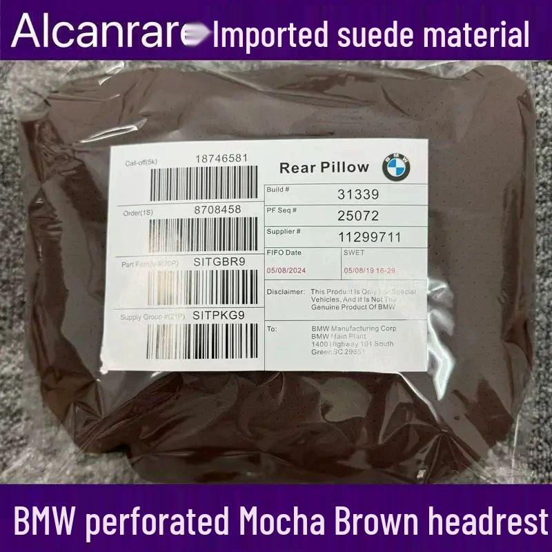 Headrest & Lumbar Support for BMW 3, 4 Series, X1, X2, X3, X5, X6, GT - Neck Protection & Car Interior Comfort
