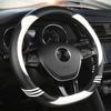 D-образный автомобильный чехол на руль из искусственной кожи для Nissan Qashqai J11 Nissan X-trail T32 Golf 7 Tiguan Kia Optima