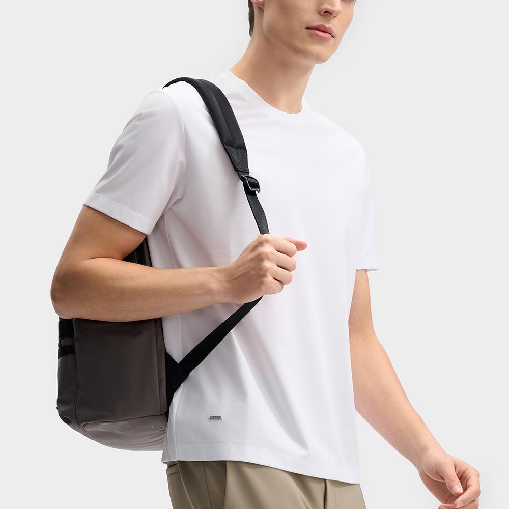 Fila Классическая Простая Мягкая Футболка с Коротким Рукавом Мужские Топы Белый F11M523104A-WT