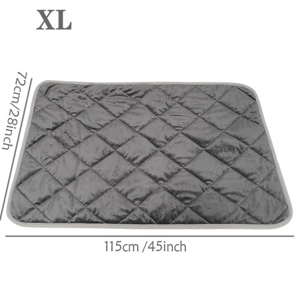Soft Washable Self-Heating Pet Pads Anti-Slip Extra Warm Pet Blanket Pad Thickened Pets Warm Cushion Mat Small Dogs Cats