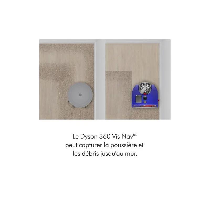 Dyson - 360 Vis Nav Rb03 - Aspirateur Robot Connecté 0.57l - Bleu - Hepa