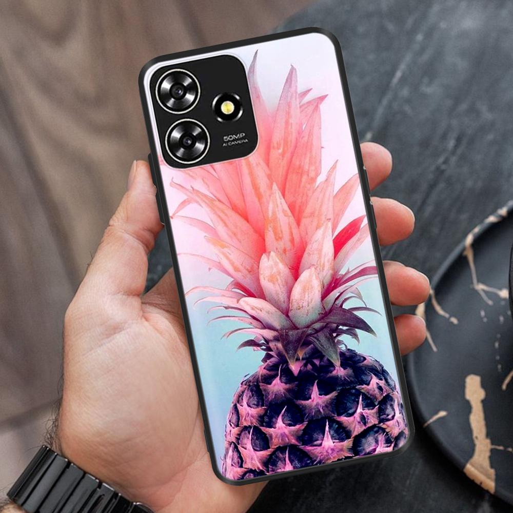 For ZTE Blade A73 Case Soft Black Silicone Bumper Phone Cover Funda For ZTE Blade A73 5G Cases For ZTE Blade A73 4G Fundas Coque