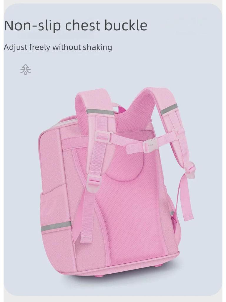 Сверхлегкие школьные рюкзаки 2023 года для мальчиков и девочек, 1–6 классы: Защита позвоночника и снижение нагрузки