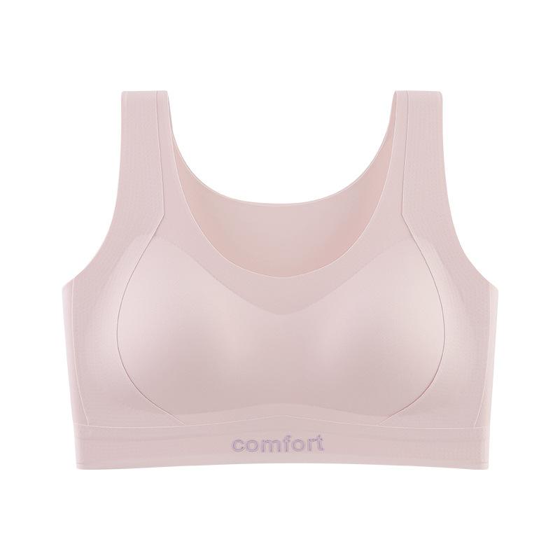 Sports Bra Women's Seamless Underwear Hollowed-out Beautiful Back Breathable Lift Bra Push Up Bra