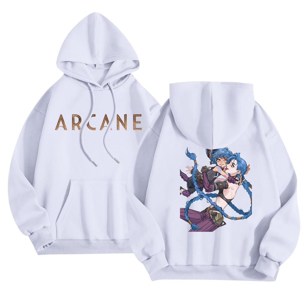 Женская мода O-образный вырез с длинным рукавом и принтом, толстовка с капюшоном