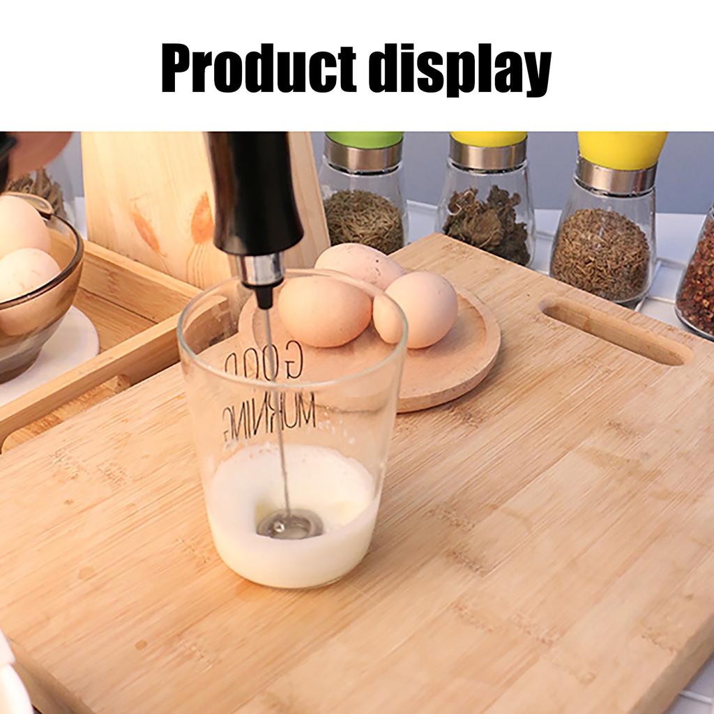 Handheld Electric Household Whisk USB Charging Milk Whisk Milk Frother