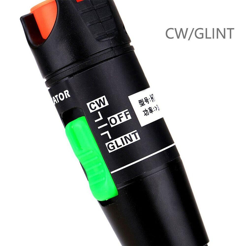 Stable Light Source 2.5mm Connector Mini 1/10/20/30/50mW Fiber Optical Cable Tester Meter Visual Fault Locator Red Light Pen