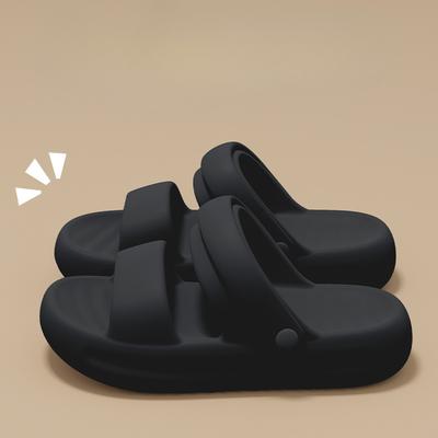 Новые модные уличные сандалии на толстой подошве, шлепанцы и женская обувь для верхней одежды