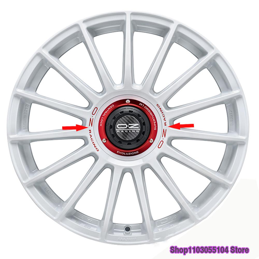8 шт. Светоотражающая наклейка на диск колеса автомобиля Для OZ RACING Volkswagen 4UGEX BMW Porsche Ford
