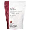 Calcium Citrate Chewy Bites, No Sugar, Strawberry Flavor, 90 Soft Chews