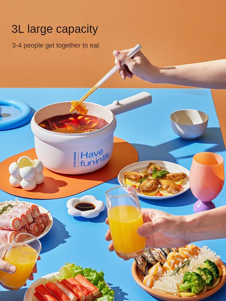 220 В 3 л электрическая сковорода бытовая мультиварка с антипригарным покрытием электрическая рисоварка