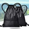 Foldable Drawstring Backpack Fitness Gym Bag Outdoor Travel Camping Hiking Knapsack Nylon Multi-Pockets Sport Rucksack