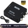 RCA AV To HDMI-compatible Converter AV/CVSB L/R Video Box HD 1080P 1920*1080 Support NTSC PAL Output AV To HDMI-compatible