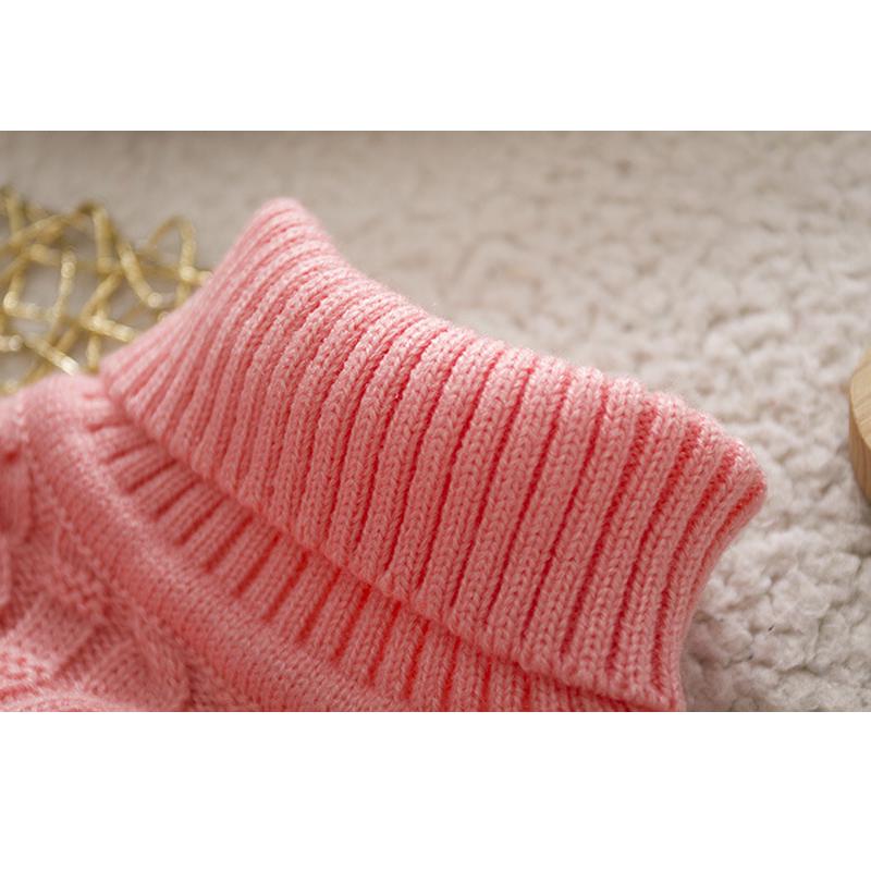 Детский зимний детский вязаный пуловер с героями мультфильмов, теплая верхняя одежда, свитер