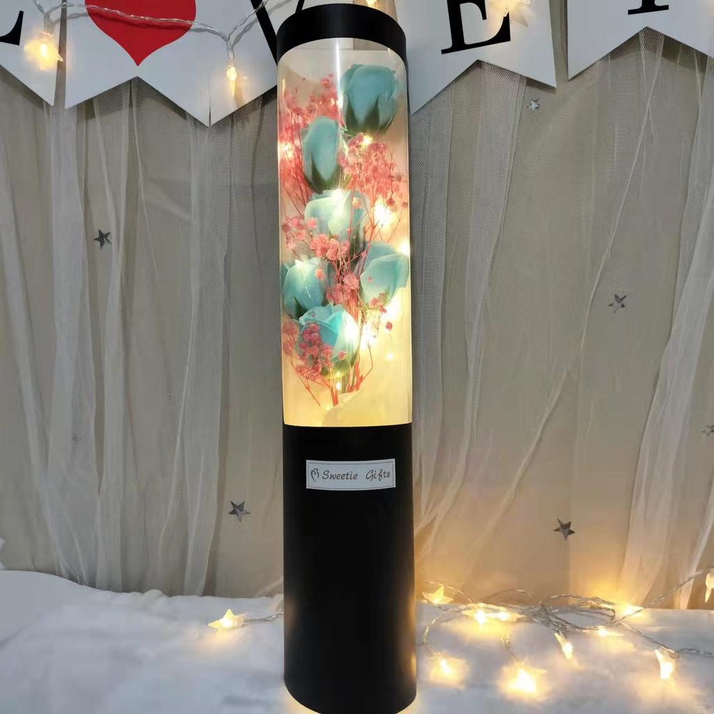 Букет цветов из мыла в виде роз Подарок на День матери 520 Креативный подарок на день рождения Ведро для объятий из мыла в виде цветов на День святого Валентина