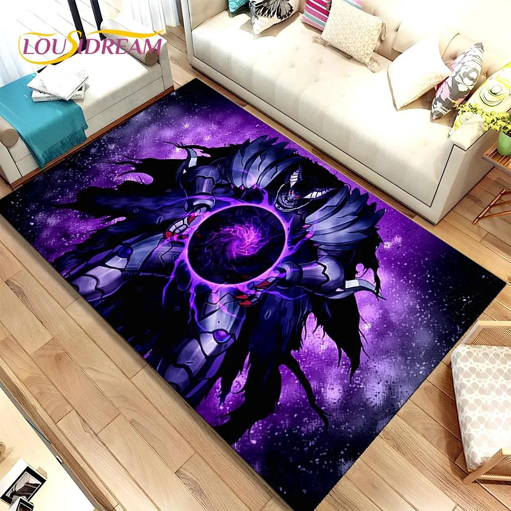 Yu-Gi-Oh MONSTER CARD Коврик в стиле аниме, большой ковер для гостиной, спальни, дивана, коврик для украшения, детский нескользящий напольный коврик 3D