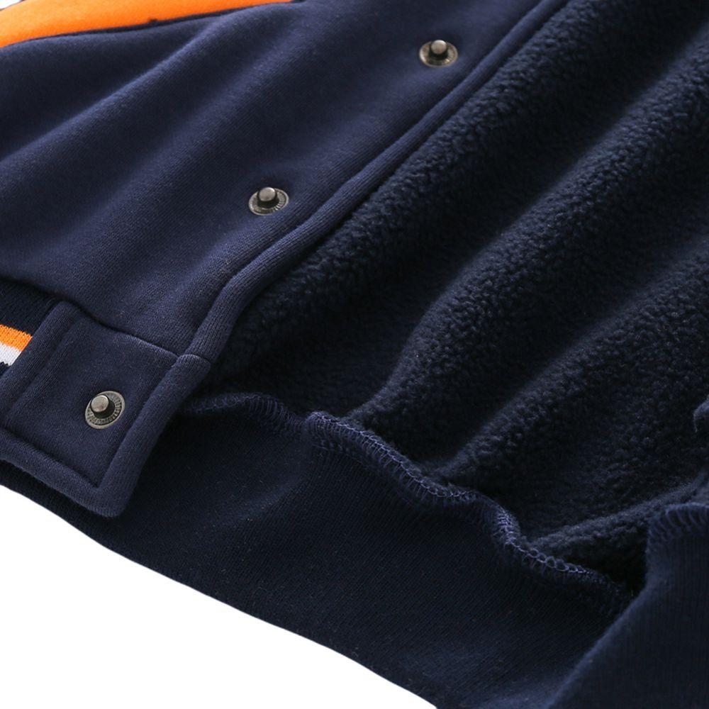 Осенне-зимняя бейсбольная куртка на пуговицах для мальчиков и девочек, утепленная повседневная верхняя одежда, куртка для малышей, пальто, детская одежда, одежда для малышей