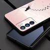 Абстрактный Креативный Кот Линия Чехол Для Телефона Для Oppo Reno 13 12 11 10 7 F Find X5 X6 A98 A80 A79 A78 A57 A54 A31 A17 Pro 5G Мягкий ТПУ