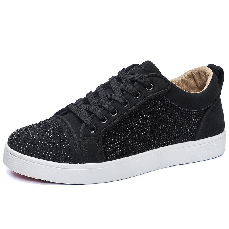Весенние и осенние нарядные мужские туфли Diamond Breathable Running Sports Shoes Fashion Universal Casual Shoes