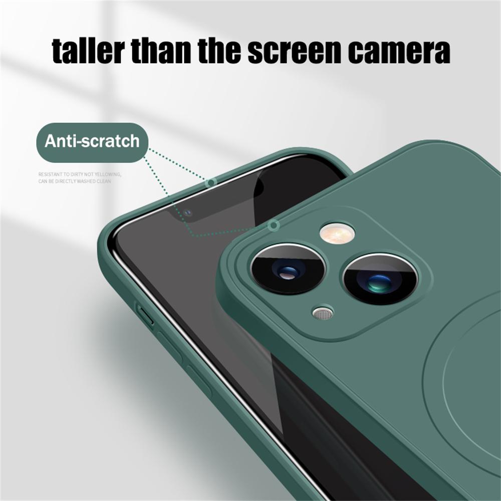 Силиконовый чехол для телефона с ремешком на запястье для iPhone 15 14 13 Pro Max 12 11 X XR XS 7 8 Plus SE для Magsafe, магнитный чехол для беспроводной зарядки