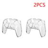 Прозрачный чехол-защита Skin для контроллера PS5 Прозрачная поликарбонатная крышка Skin для аксессуаров контроллера PlayStation 5