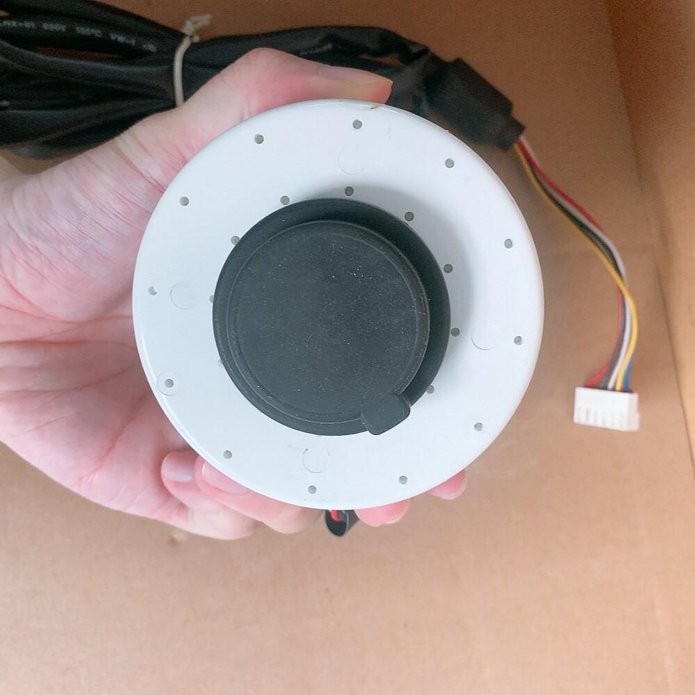 ZKFP-30-8-125 DC Fan Motor for Midea Cylindrical Cabinet AC, 30W Copper Wire.