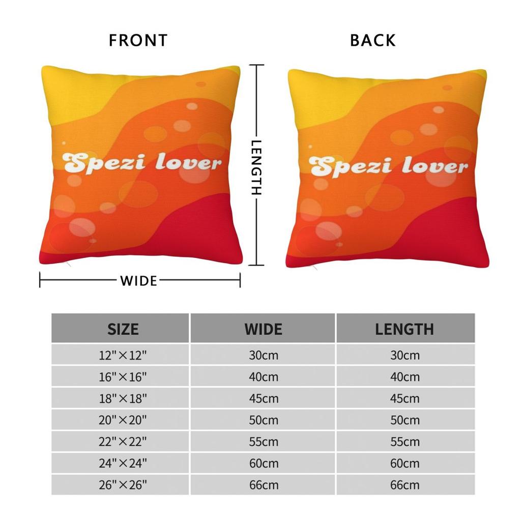 Pillow Case Spezi Soft Pillow Cover Fashion Cushion Cover Graphic Pillowcases For Sofa Bedroom Home Decor