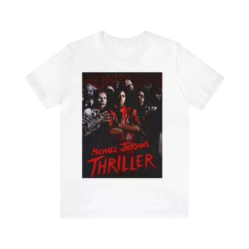 Unisexs And Unisexs Tshirt Retro Unisexs And Unisexs Streetwear Tshirt Summer New Michael Jackson Unisexs And Unisexs Short Sleeves