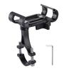 360 Degree Rotatable Motorcycle Phone Mount Black Bike Phone Holder Bike Phone Mount  Road Bike Use
