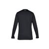 Under Armour Футболка Dry Fit Stretch с круглым вырезом и длинным рукавом, мужские топы, черная 1332491-001