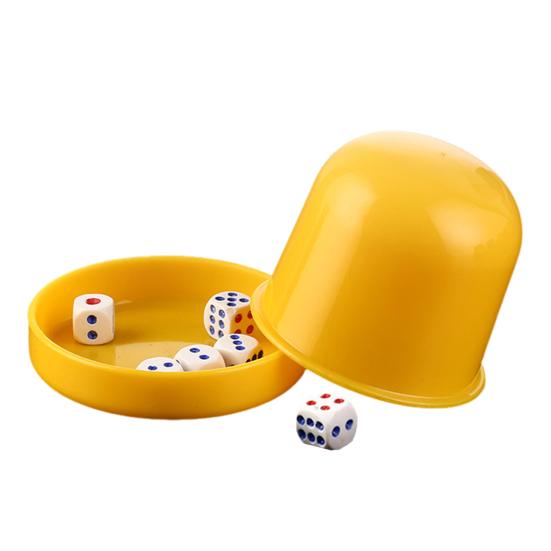 Yousheng 1 набор стакан для игральных костей с основанием 6 игральных костей для тяжелых условий эксплуатации ручной шейкер стакан взрослые семейный вечер бар вечеринка азартные игры выпивка настольная игра казино оборудование