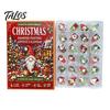 Halloween Advent Calendar 24-Day Gnome Calendar, Diamond Style Acrylic Ornament Set with Creative Gift Box Theme, Hanging Decor for Tree Window, Kids