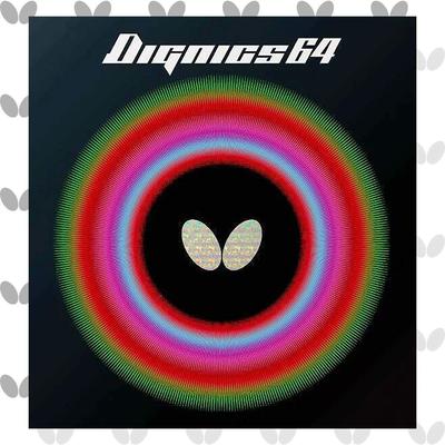 Butterfly Настольный теннис Накладка перевернутая Dignics 64 Красная Токуацу 06060