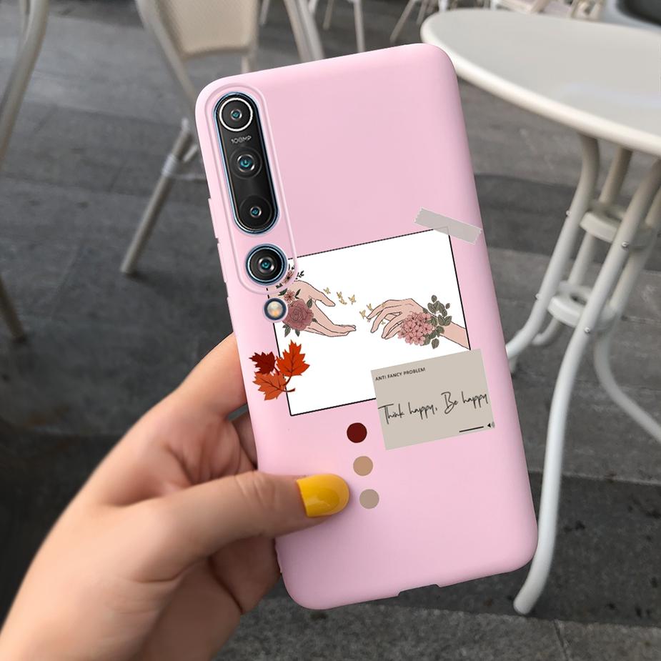 For Xiaomi Mi 10 5G Case Luxury Art Painted Cover Soft Silicone Phone Case For Xiaomi Mi 10 Pro 5G Mi10 Back Cover Bumper 6.67''