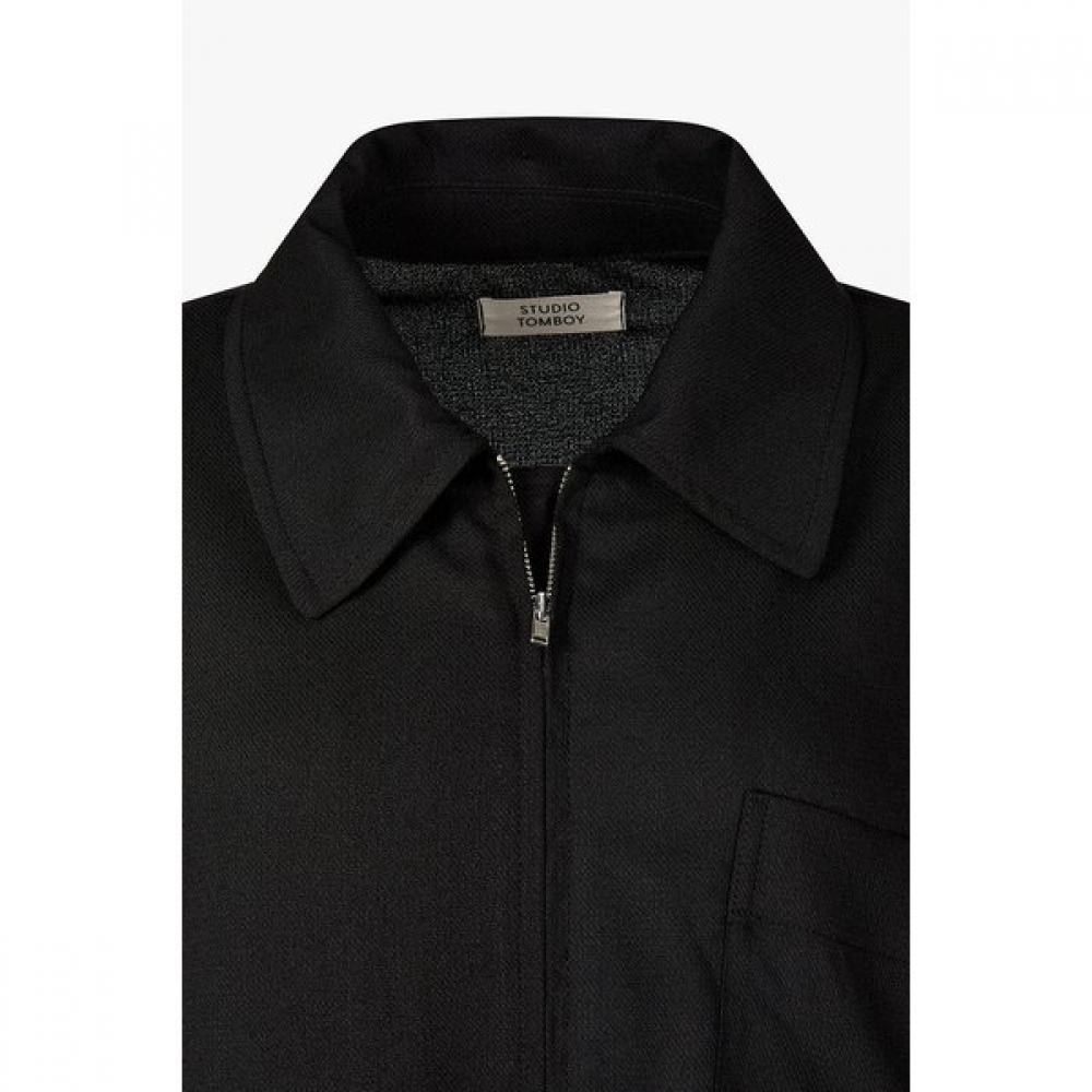 Studio Tomboy Half Sleeve Zip Up Jumper 9176313971ct
