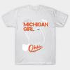 T Shirt Women Michigan Ohio Harajuku Print Kawaii Tshirt Summer Short Sleeve Female T-Shirt Top Tee