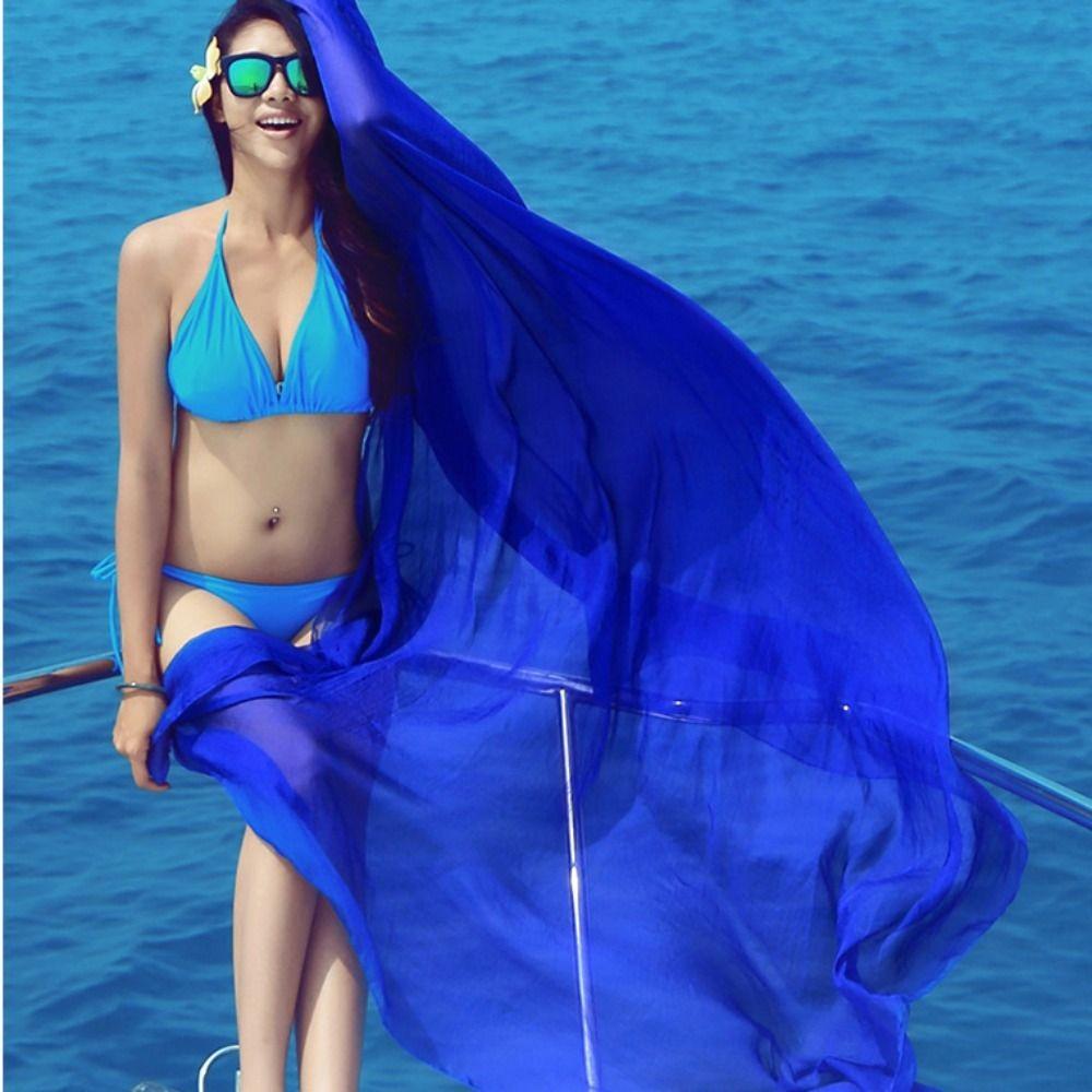 Bohemian Style Beach Shawl Korean Style Shawl Female Wraps Summer Large Scarf Sunscreen Scarf