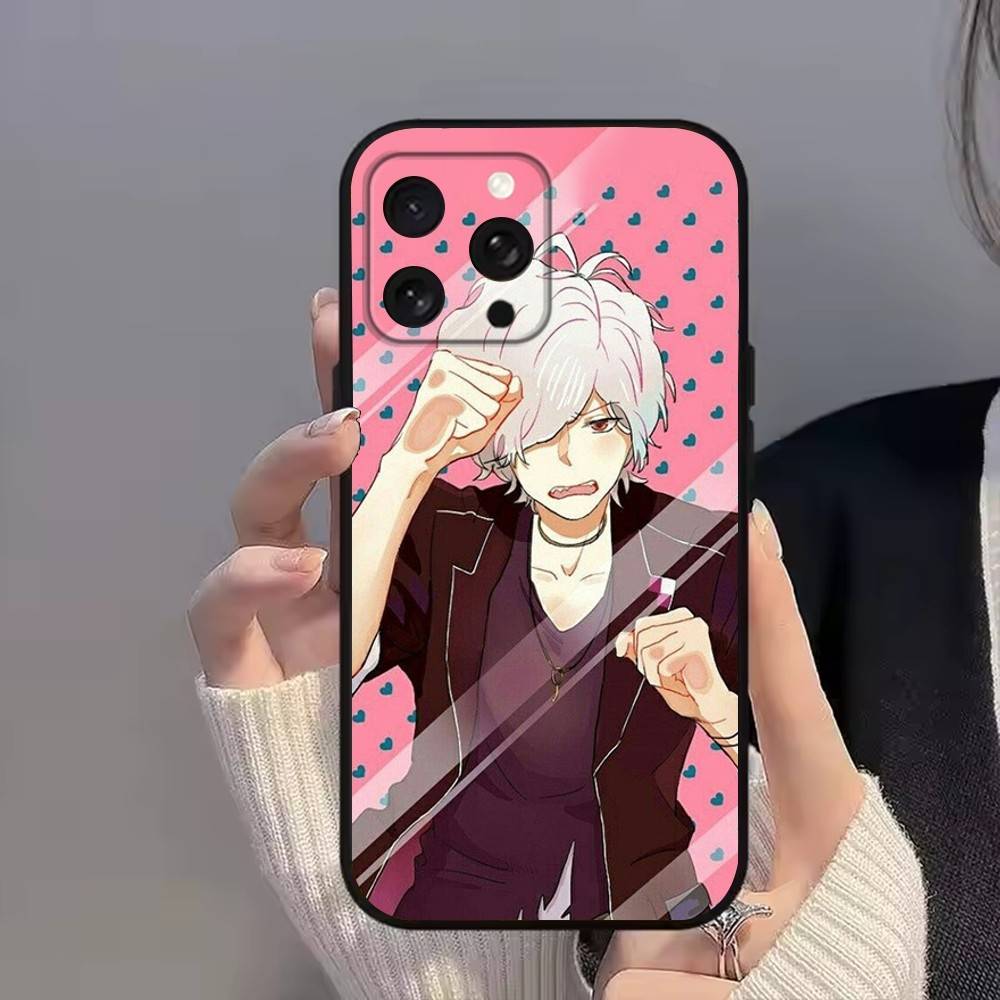 Чехол для телефона D-Diabolik для любителей аниме, для iPhone 12,13,14,11,12,17,16,15,Plus,Pro Max,XS,X,XR,SE,Mini, Мягкий силиконовый черный чехол