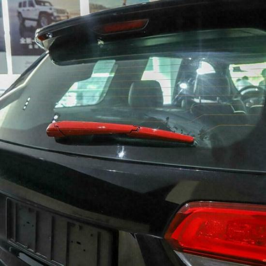Red Rear Window Wiper Arm Bezel Cover Trim For 2011+Dodge Durango Grand cherokee
