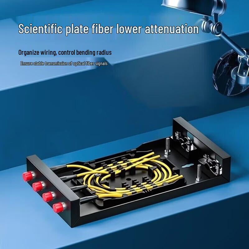 SAMZHE 24-Port FC Single-Mode Fiber Optic Terminal Box