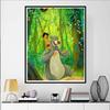 Disney 5D DIY Diamond Painting Mowgli and Baloo The Bear Cartoon Full Diamond Mosaic Art Wall Decoration Set