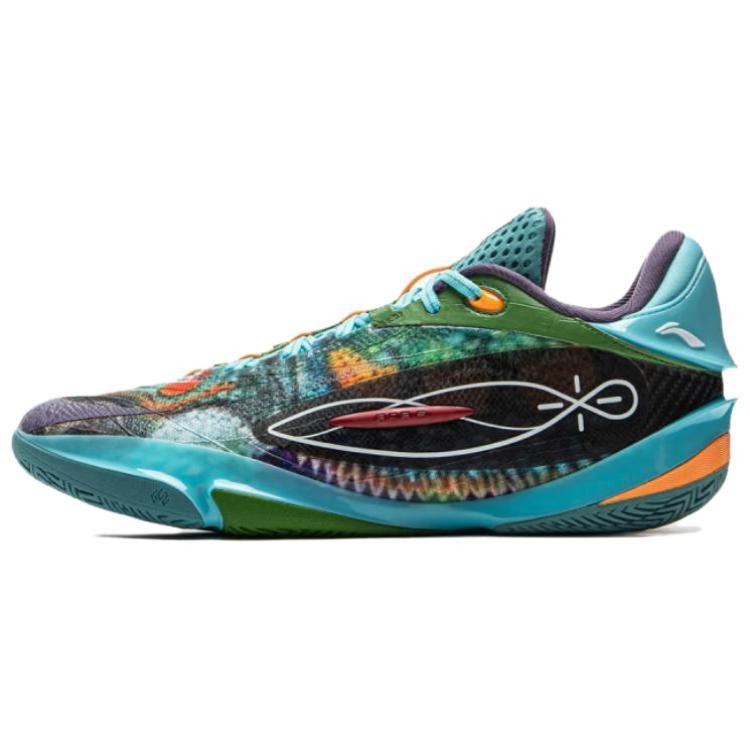 Li Ning Wade 808 5 ULTRA Амортизация Скользкая Устойчивость к истиранию Поддержка Отскок Сцепление Низкие Баскетбольные кроссовки ABAV015-5