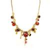 [D6243] - Designer Necklace 'Kristina' Red