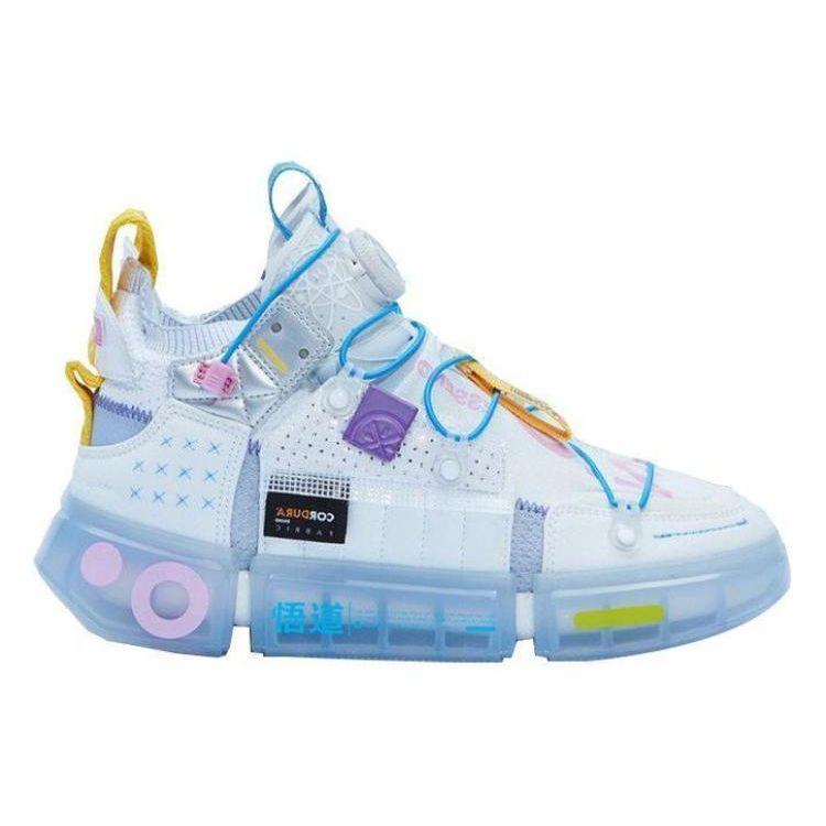 Li Ning Wudao 2 Futuristic Fabric TPU Shock Absorption Non-Slip Wear-Resistant Breathable Lightweight Low-Top Sports Casual Shoes AGWR022-2