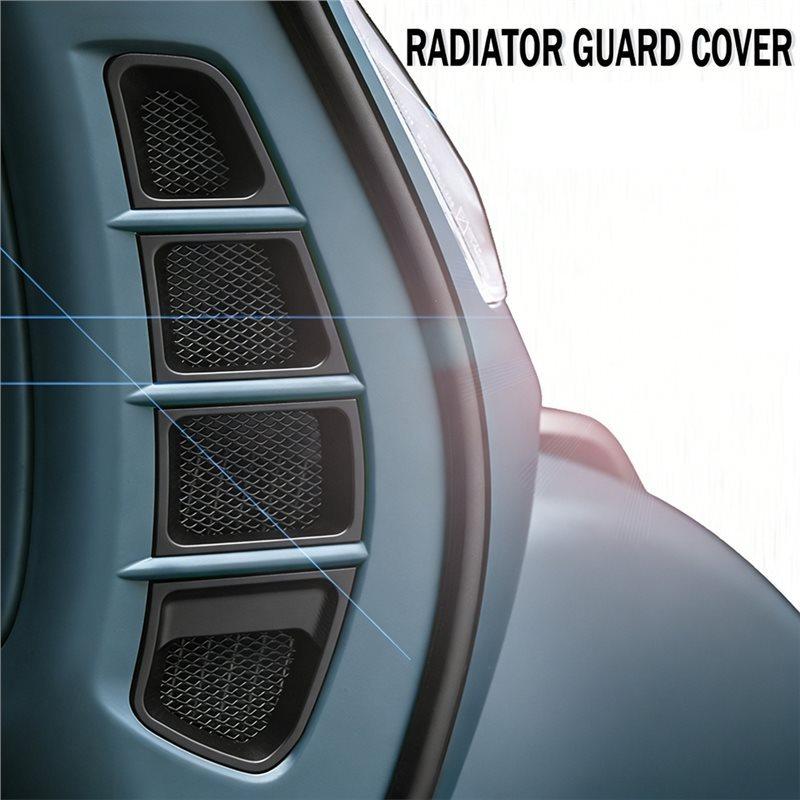 AA-For VESPA GTS300 GTS250 2013-2020 Motorcycle Accessories Left Right Radiator Guard Grille Protector Bezel Cover